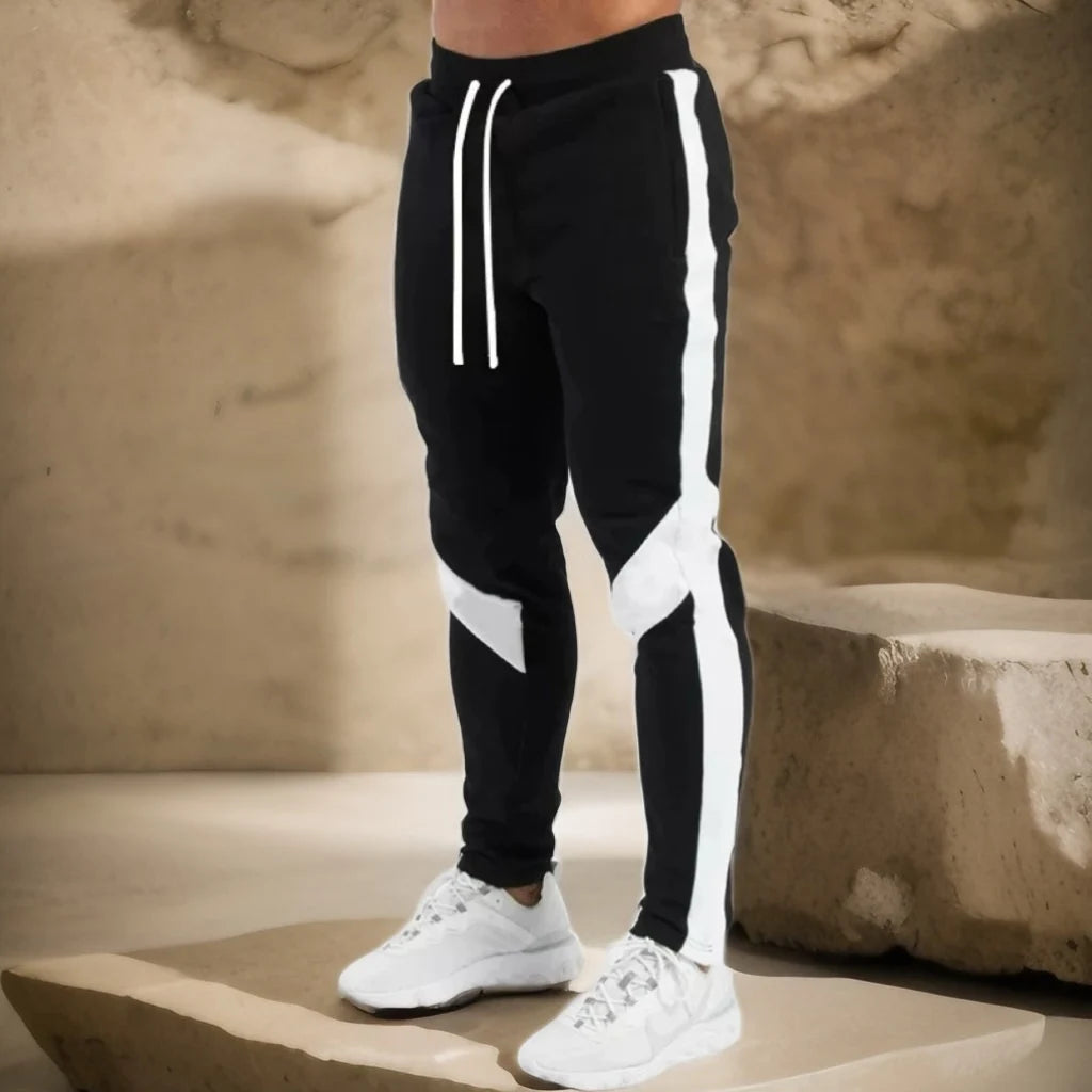 Hommes Joggers pantalons décontractés Fitness hommes vêtements de sport pantalons de survêtement pantalons de survêtement maigres pantalons noirs gymnases survêtement pantalons de survêtement