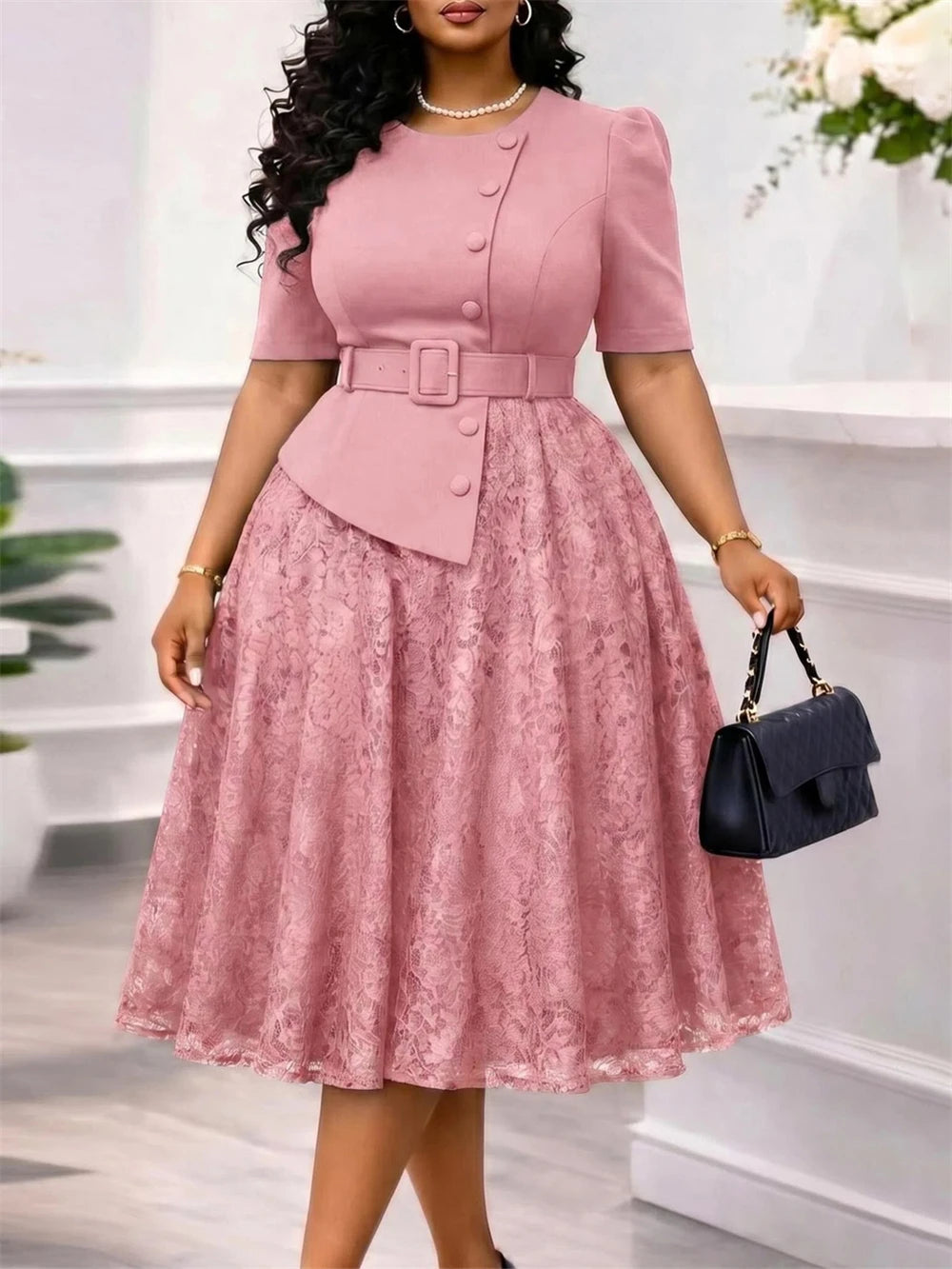 Robes de Soirée Élégantes en Dentelle pour Femmes – Robes de Bal, Anniversaire, Mariage – Collection Été 2026 – Tenues de Bureau Maxi pour Dames – Vêtements Turcs