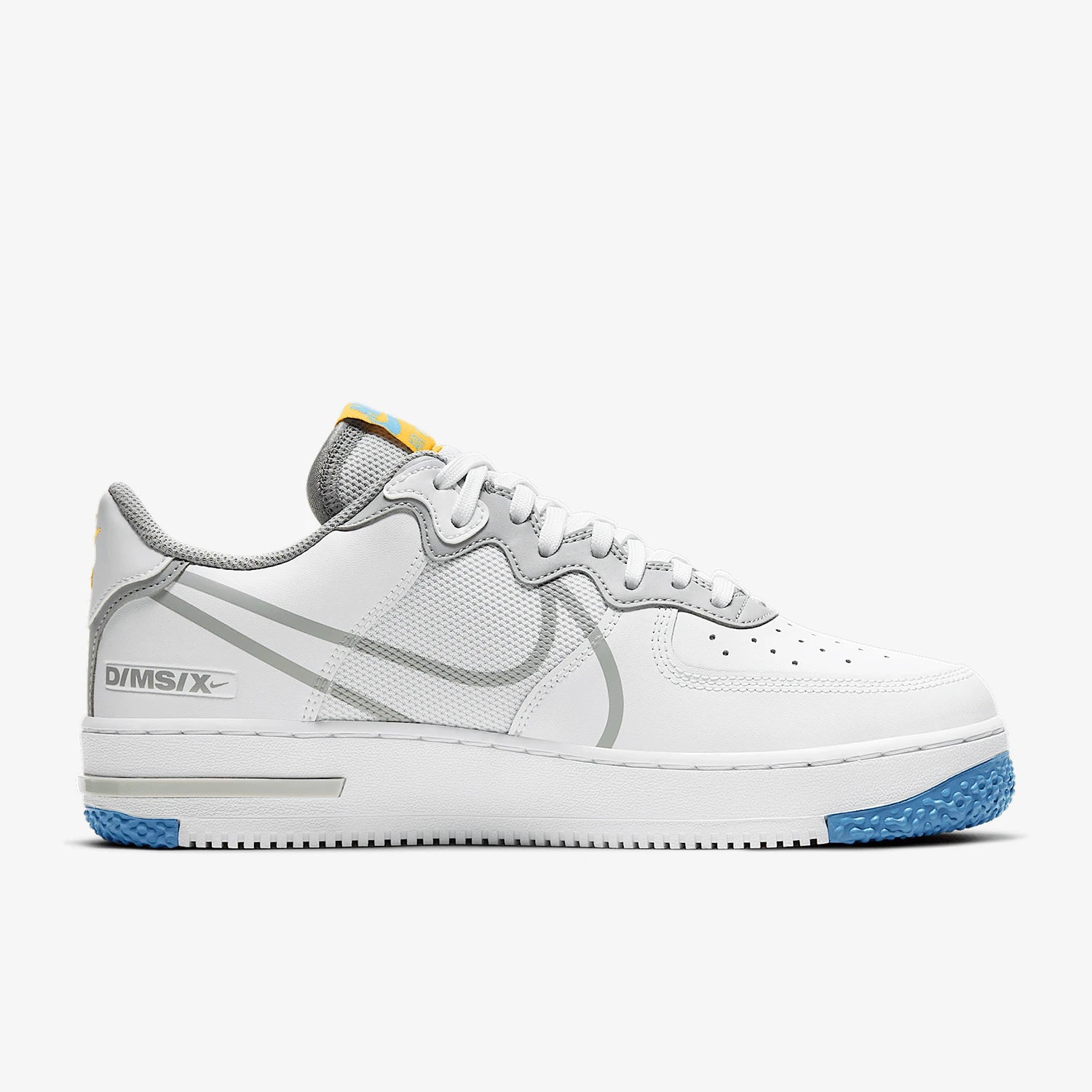 Nike Authentique AIR FORCE 1 REACT Baskets décontractées unisexes CT1020-100