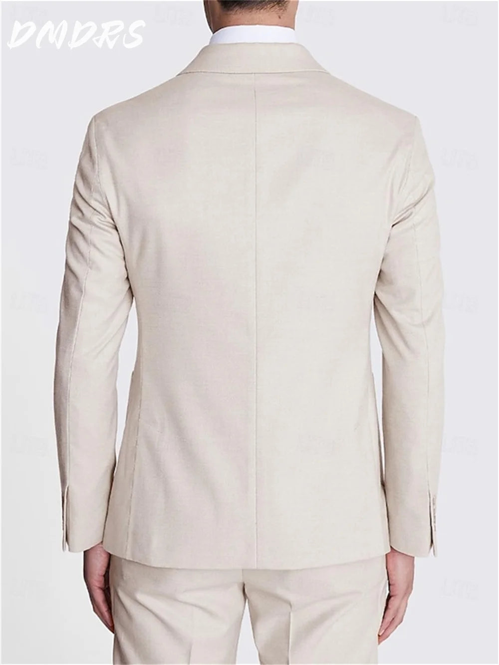 Veste et pantalon trempés classiques pour hommes, vêtements pour occasions formelles, fête, mariage, été, solide, 2 pièces