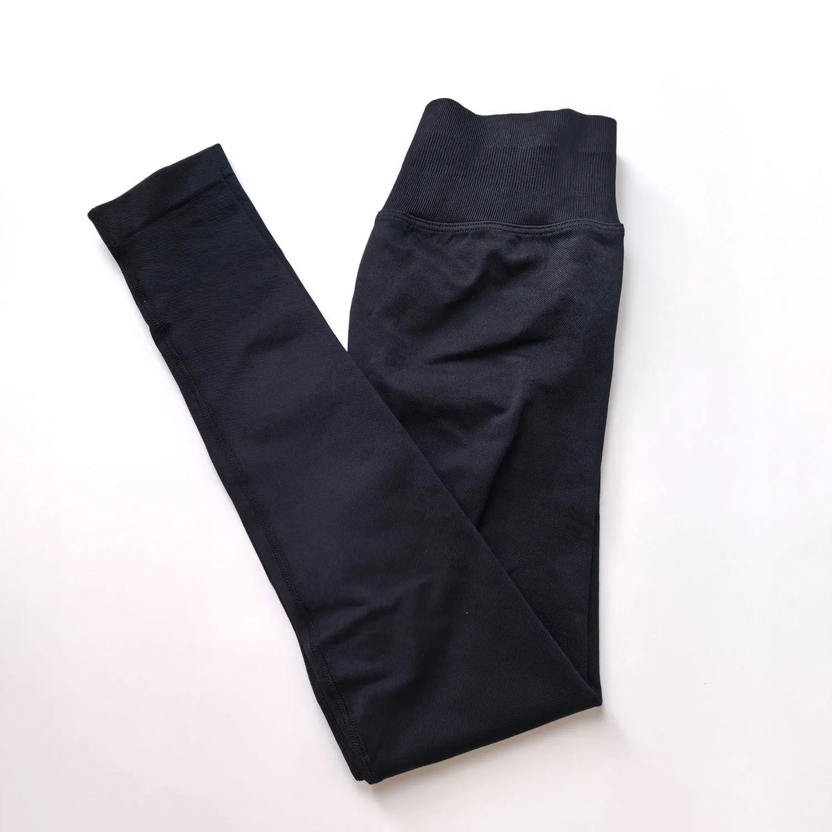 NCLAGEN Leggings de yoga pour femme, pantalon de sport sans couture, avec bande côtelée basse, vêtements de gym, tenue de fitness, collants effet scrunch bum