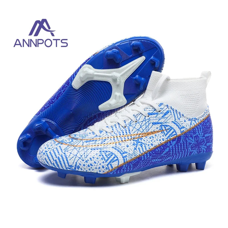 Offre spéciale chaussures de Football de qualité chaussures de Football pour hommes crampons de Football pour enfants bottes de Football originales enfants chaussures de Futsal unisexe