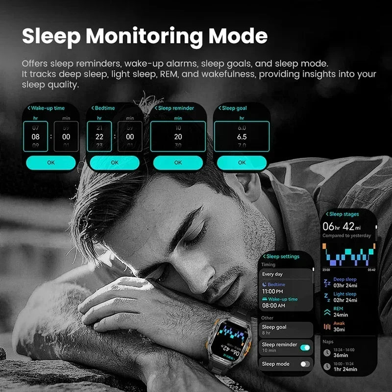 Montre connectée AMOLED de luxe, GPS réel, étanche 5ATM, tracker de fitness, montre intelligente, moniteur de santé sportive, montres pour homme iOS Android