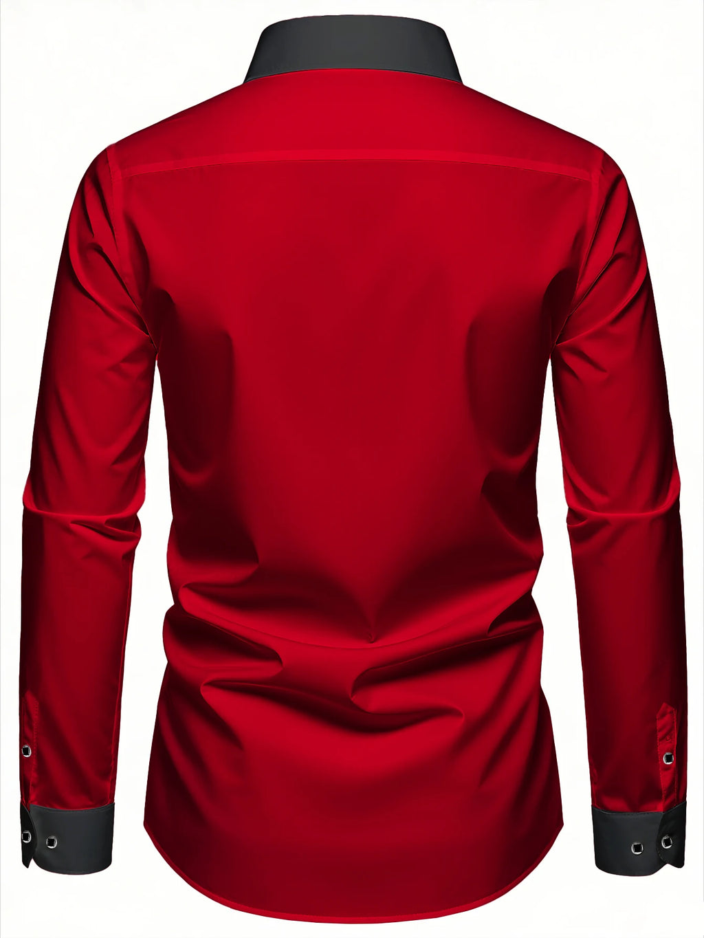Chemise de smoking pour homme FGKKS, neuve, de luxe, style western, à manches longues, décontractée chic, micro-élastique, infroissable, pour affaires