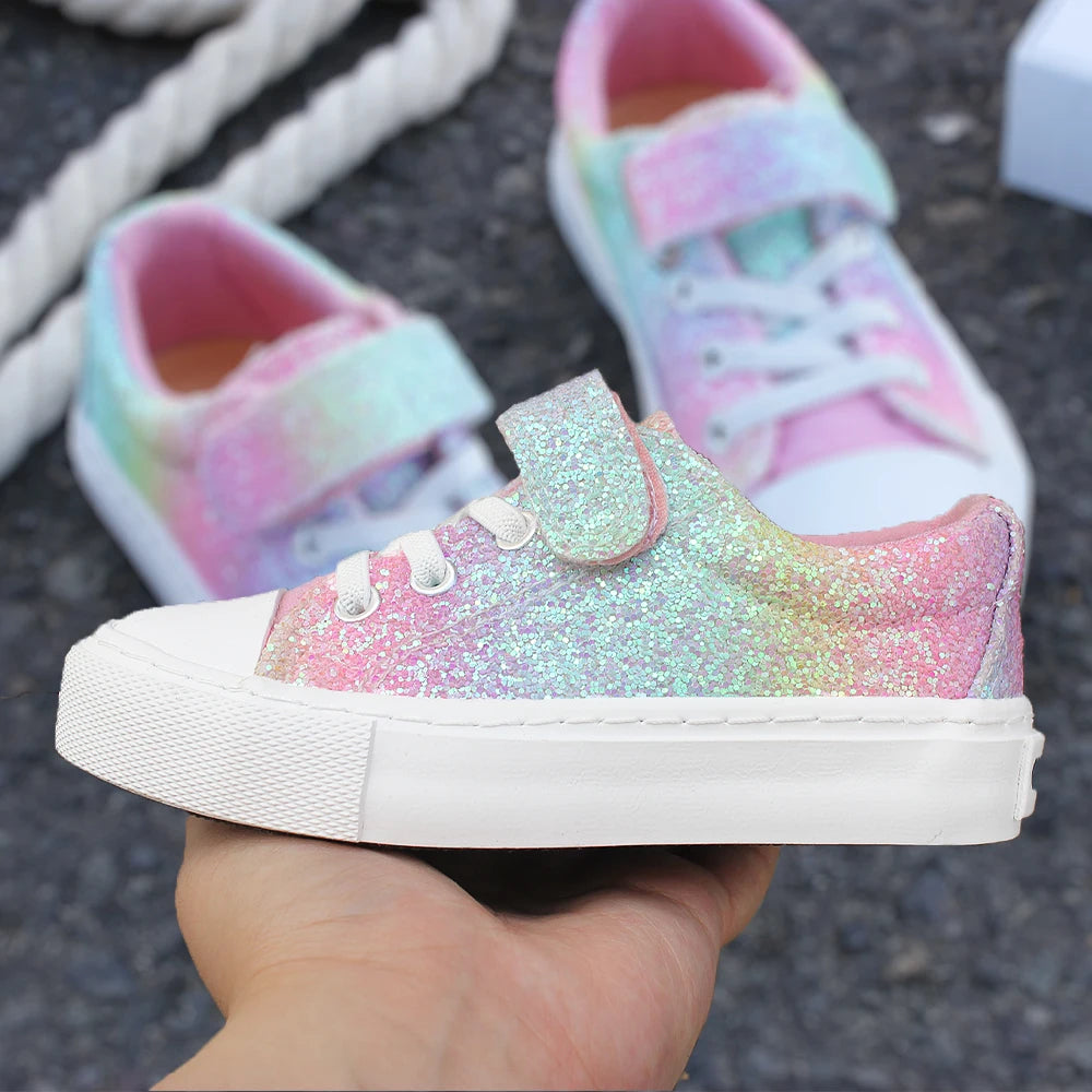9058 Chaussures de skate tendance et à la mode pour garçons et filles, chaussures pour enfants avec velcro, chaussures de marche respirantes et légères