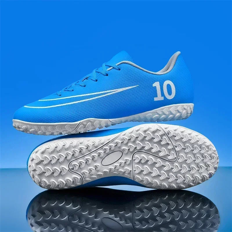 Nouvelles chaussures de football pour hommes, chaussures de football professionnelles, chaussures d'entraînement en plein air pour adultes et enfants, chaussures de sport ultralégères TF/FG, chaussures de futsal de haute q