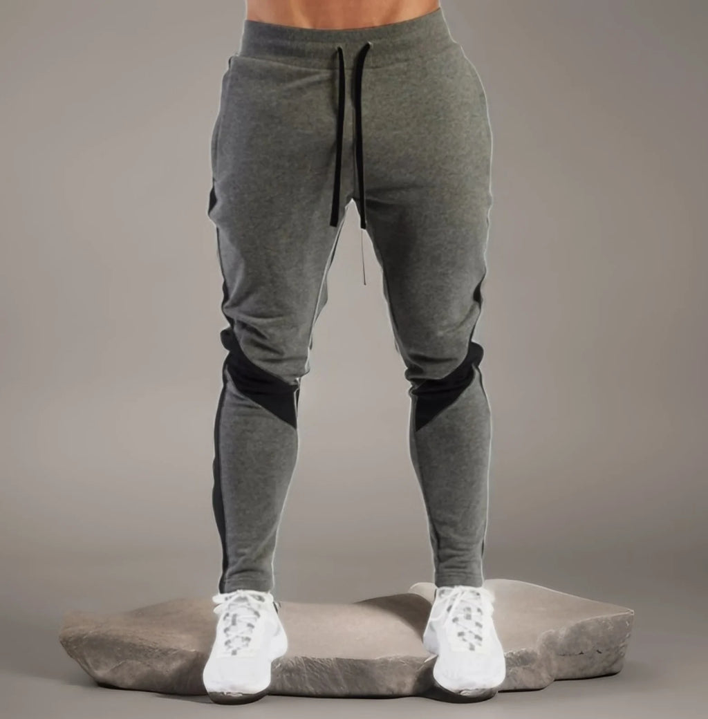 Hommes Joggers pantalons décontractés Fitness hommes vêtements de sport pantalons de survêtement pantalons de survêtement maigres pantalons noirs gymnases survêtement pantalons de survêtement