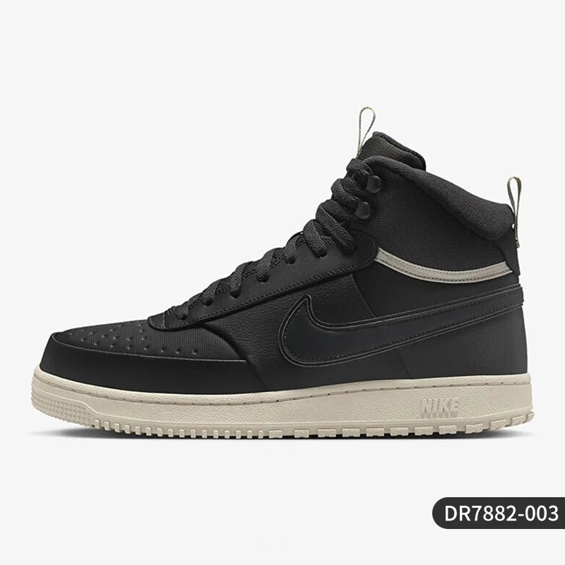 Nike officiel véritable COURT VISION hommes chaud mi-haut classique baskets DR7882-003