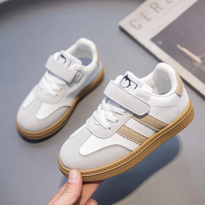 2025 printemps enfants baskets filles mode conseil chaussures garçons anti-dérapant chaussures d'école mode doux baskets pour garçons enfants