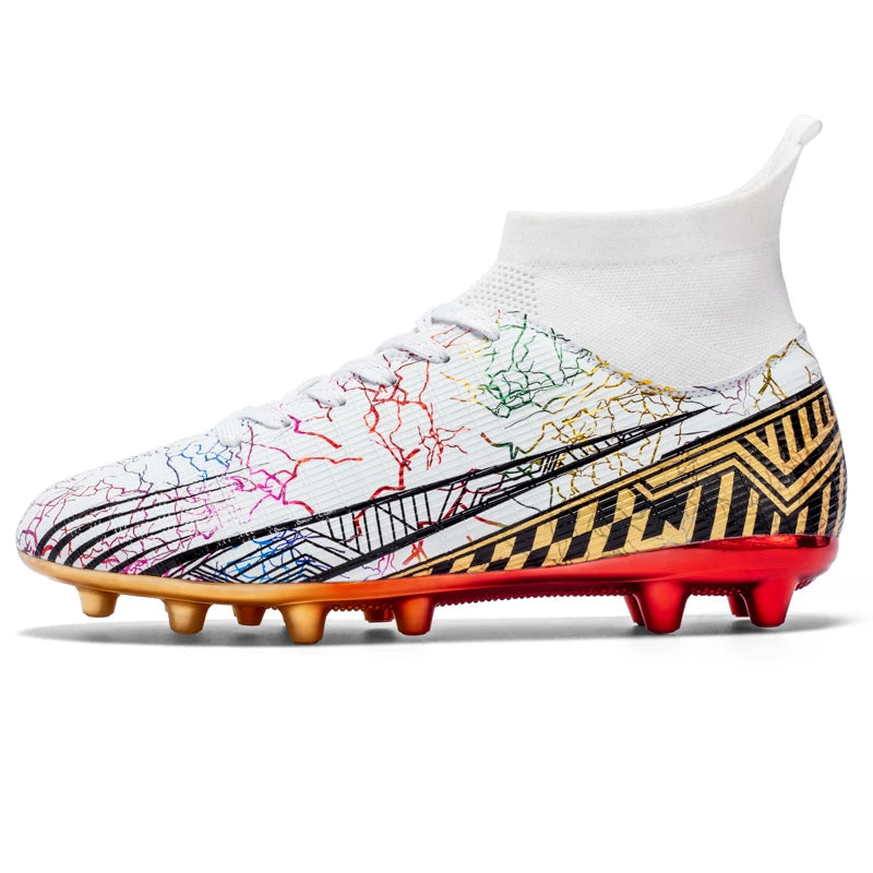 Chaussures de football cloutées pour hommes et femmes, chaussures de football, chaussures d'entraînement de football en plein air, offre spéciale