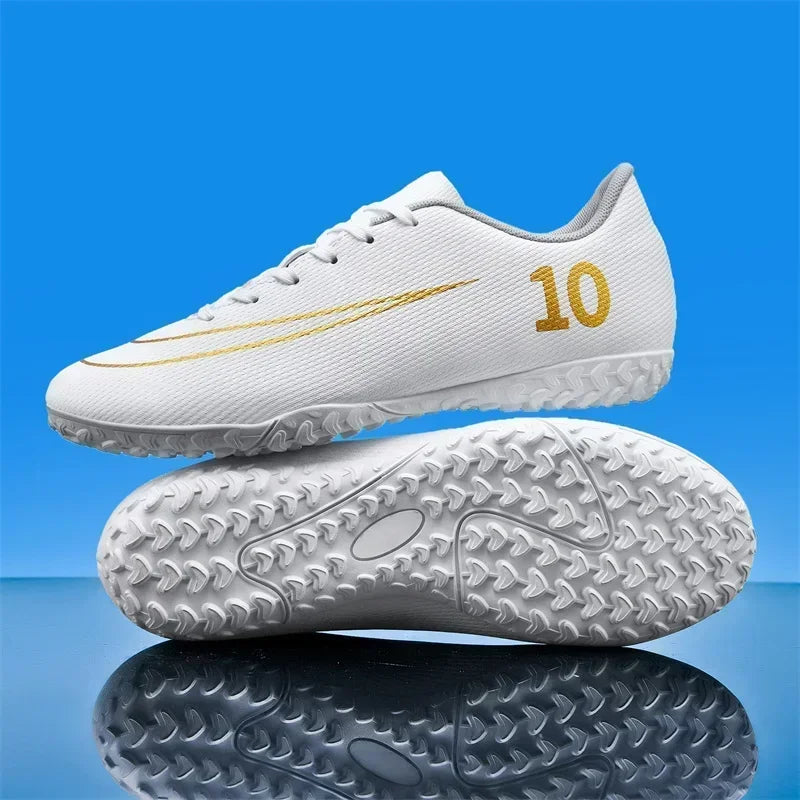 Nouvelles chaussures de football pour hommes, chaussures de football professionnelles, chaussures d'entraînement en plein air pour adultes et enfants, chaussures de sport ultralégères TF/FG, chaussures de futsal de haute q