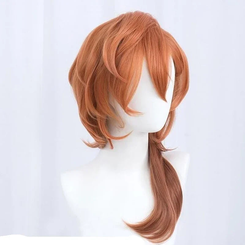 Perruque de Cosplay synthétique Bungo Stray Dogs Chuya Nakahara Chuuya, perruque de haute qualité, résistante à la chaleur
