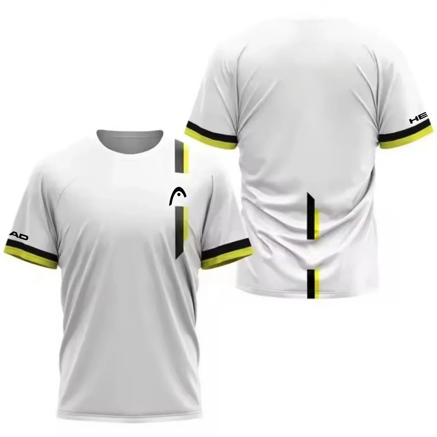 T-shirt à manches courtes pour hommes, imprimé flèche en 3D, séchage rapide, Tennis, cornichon, Badminton, sport, mode de rue