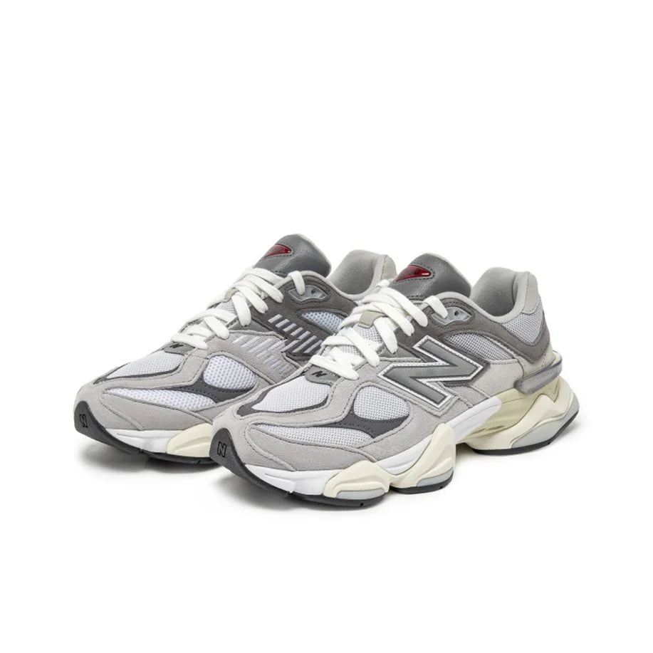 New Balance NB 9060 Chaussures décontractées classiques et polyvalentes à tige basse unisexe gris clair