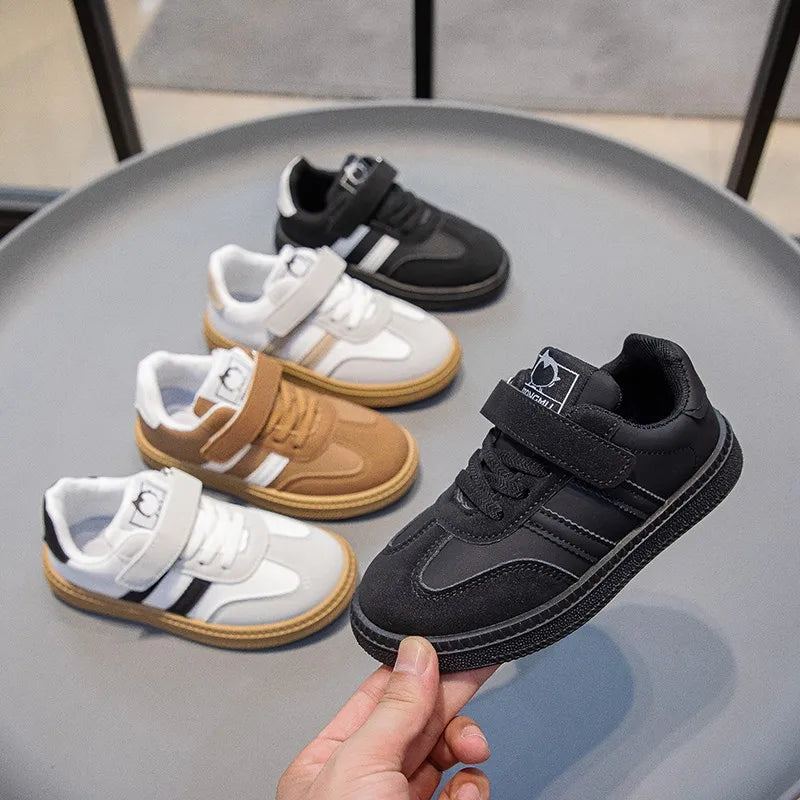 2025 printemps enfants baskets filles mode conseil chaussures garçons anti-dérapant chaussures d'école mode doux baskets pour garçons enfants