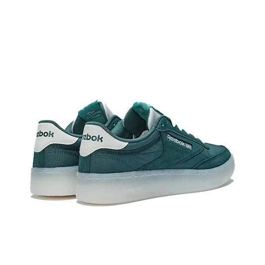 Reebok CLUB C 85 W+ Chaussures de skateboard basses résistantes à l'abrasion unisexe vert