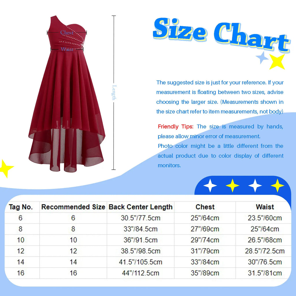 Robe d'été en mousseline de soie pour filles, tenue de princesse à paillettes, asymétrique épaule dénudée, sans manches, robe Maxi de demoiselle d'honneur junior, robes de fête de mariage