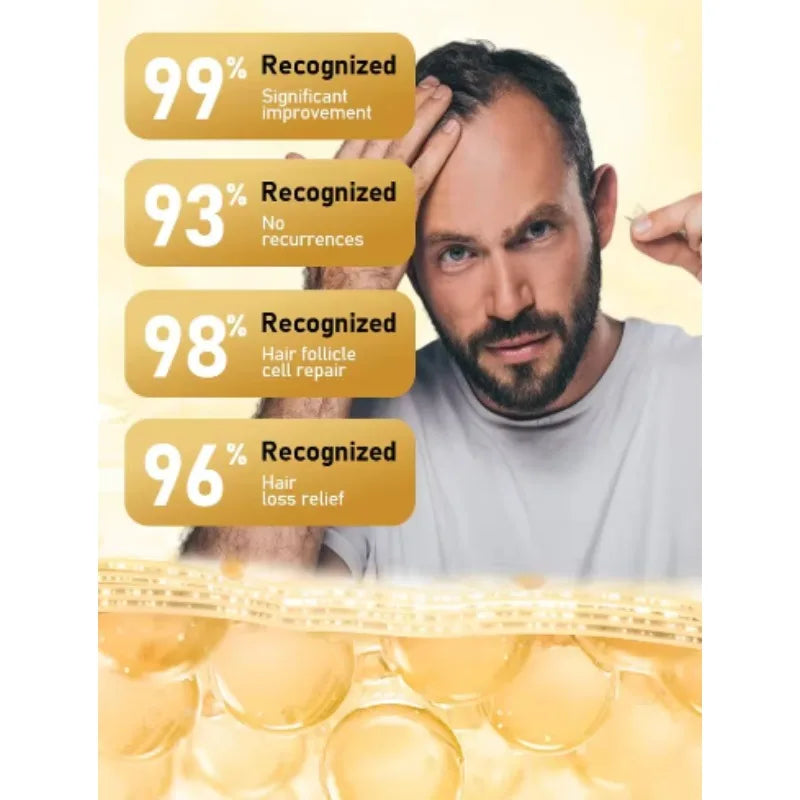 Sérum à rouleau capillaire doux nourrit le cuir chevelu et soin pour l'adoucissement des cheveux Soins quotidiens Sérum pour le cuir chevelu