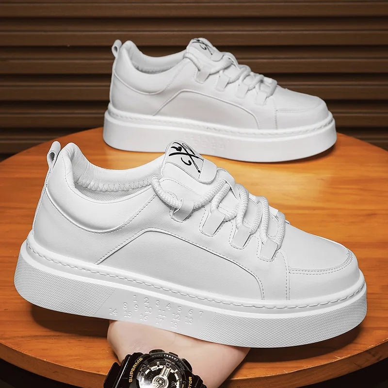 Chaussures basses décontractées pour hommes, légères, confortables, semelle souple, Version coréenne, chaussures de sport à lacets, à la mode, nouvelle collection été