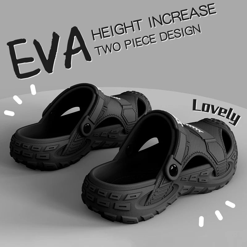 EVA – chaussures sabots portables pour hommes, sandales antidérapantes, respirantes, résistantes aux odeurs, pour l'extérieur et l'été