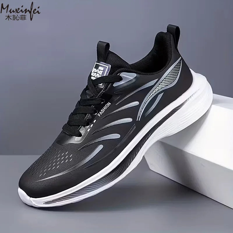 Chaussures de sport ultra légères à semelles souples pour hommes, chaussures de course décontractées, grande taille 39-47, nouvelle collection 2026