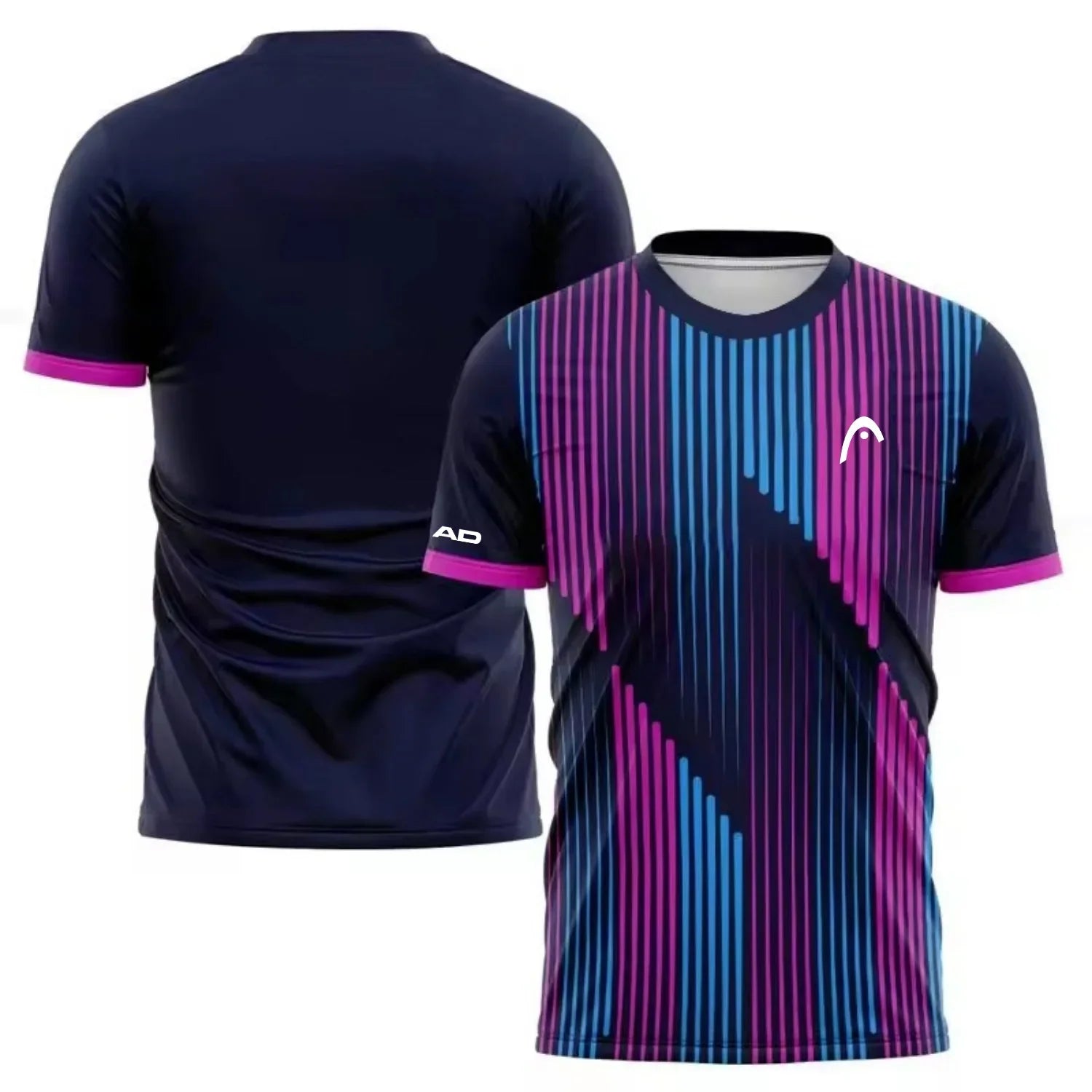 T-shirt à manches courtes pour hommes, imprimé flèche en 3D, séchage rapide, Tennis, cornichon, Badminton, sport, mode de rue