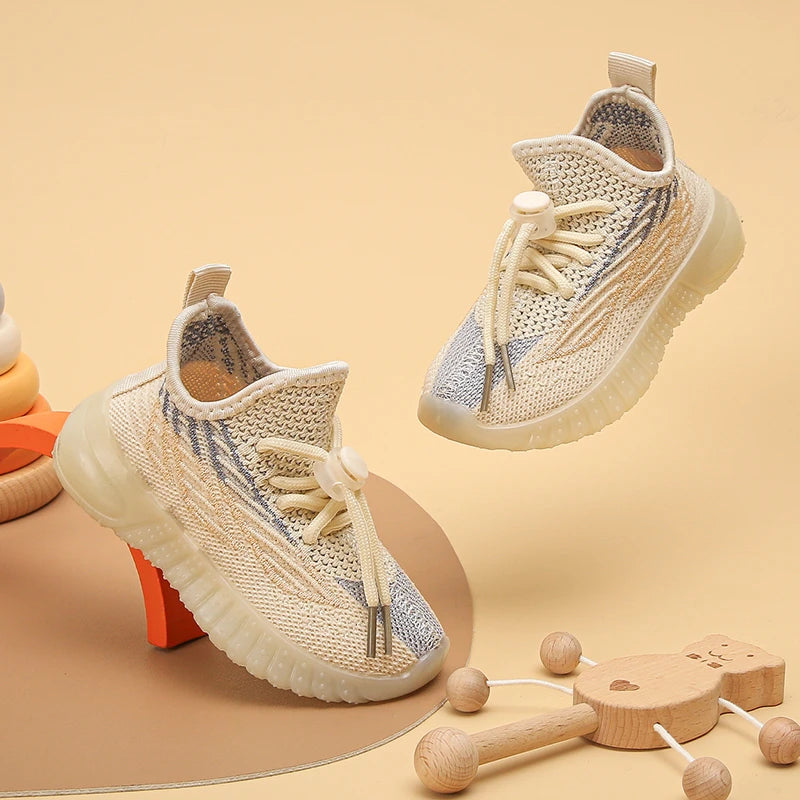 Baskets de sport légères en maille respirante pour enfants et adolescents, idéales printemps-automne, pour garçons et filles