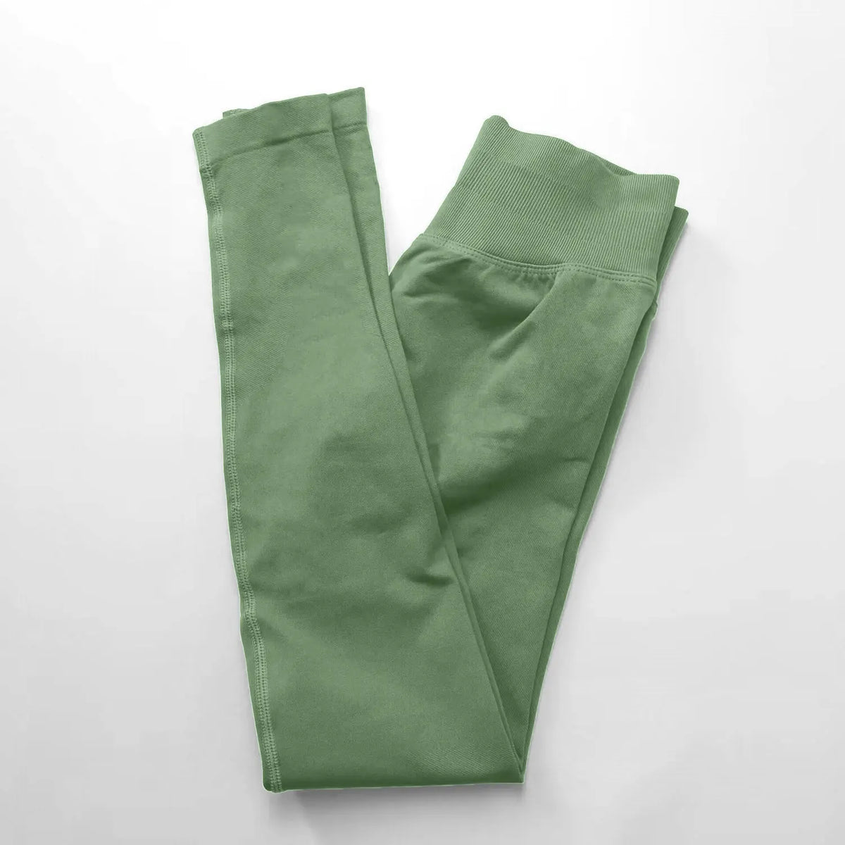 NCLAGEN Leggings de yoga pour femme, pantalon de sport sans couture, avec bande côtelée basse, vêtements de gym, tenue de fitness, collants effet scrunch bum
