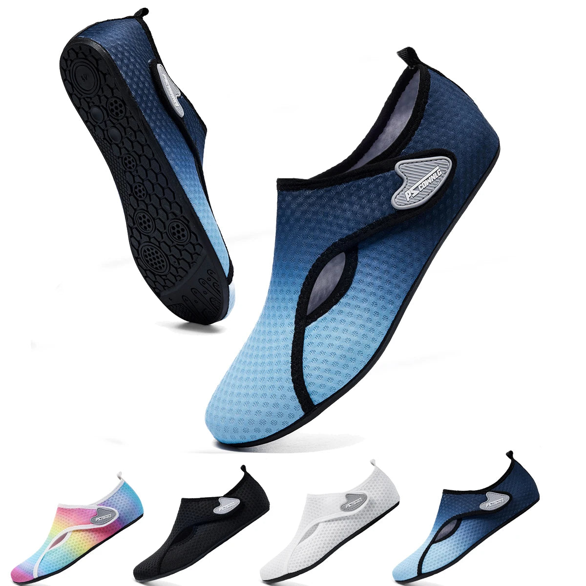 Chaussures de plongée femmes Aqua chaussures hommes plage natation Sport nautique chaussettes pieds nus Sneaker Fitness danse natation surf plongée en apnée chaussure