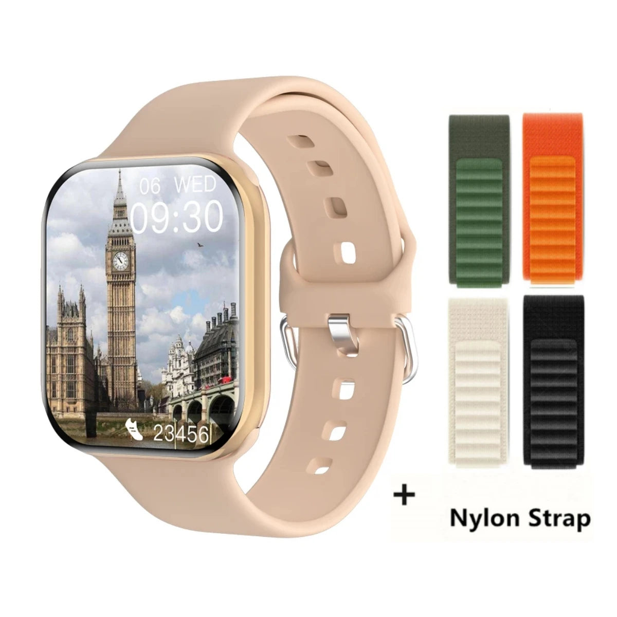 Montre connectée GPS 2026 Série 10 avec mémoire, musique, vidéo, appels Bluetooth, moniteur de fréquence cardiaque, étanche, NFC pour Apple et Android