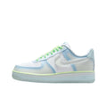 Nike Air Force 1 Skateboard Shoes Chaussures basses pour femme Blanc Bleu Vert