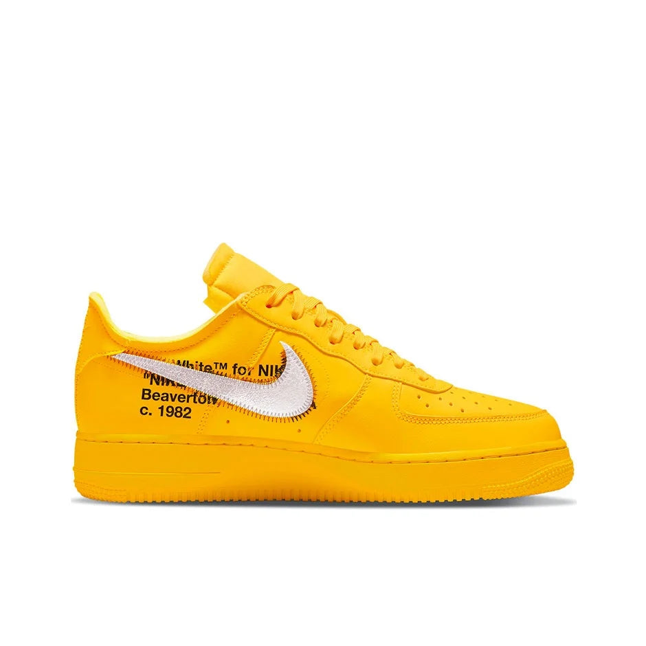 Nike Air Force 1 Low Off White Ica University Gold DD1876-700