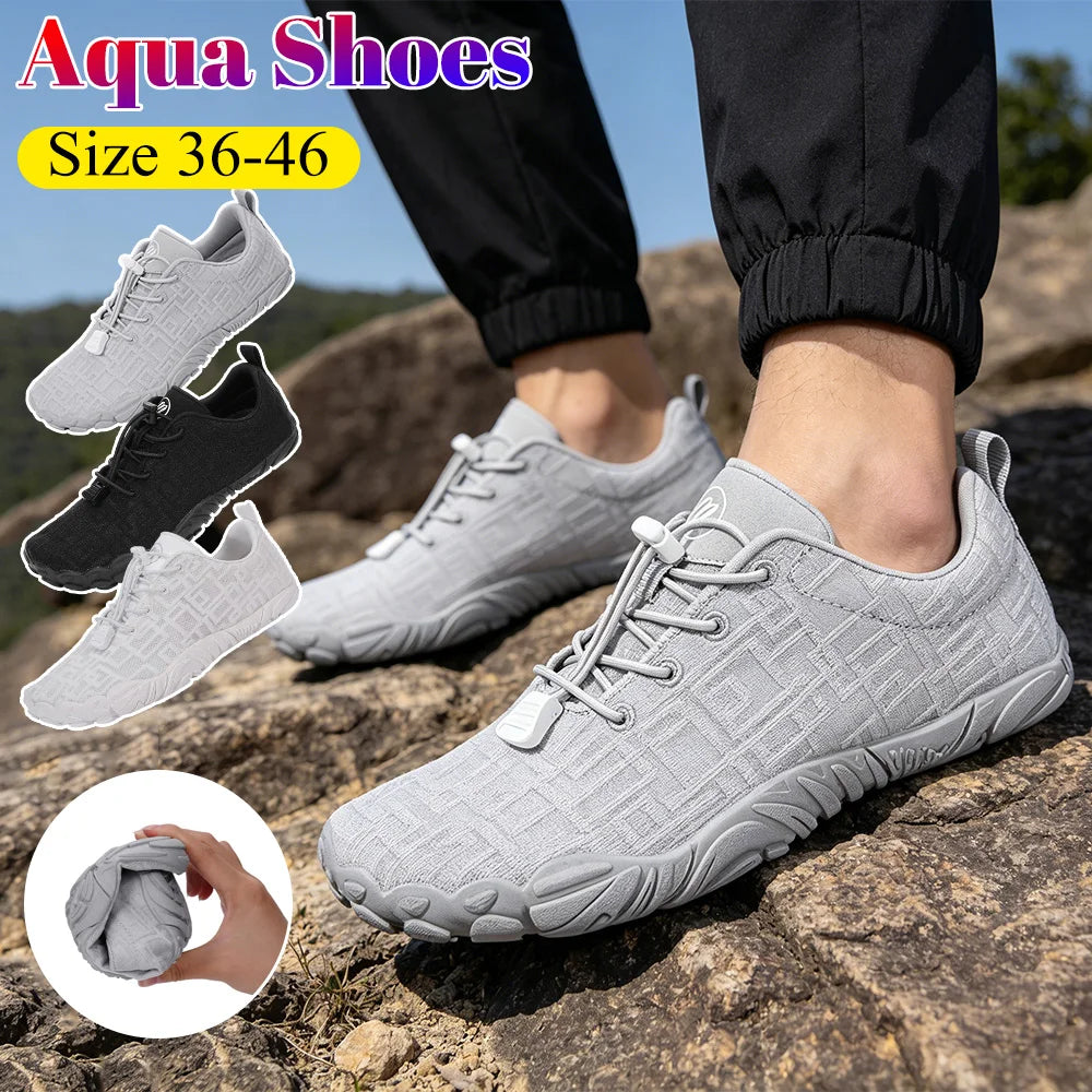 Chaussures d'eau unisexes à séchage rapide, légères, chaussures de plage pieds nus, chaussures de plage décontractées pour les sports aquatiques