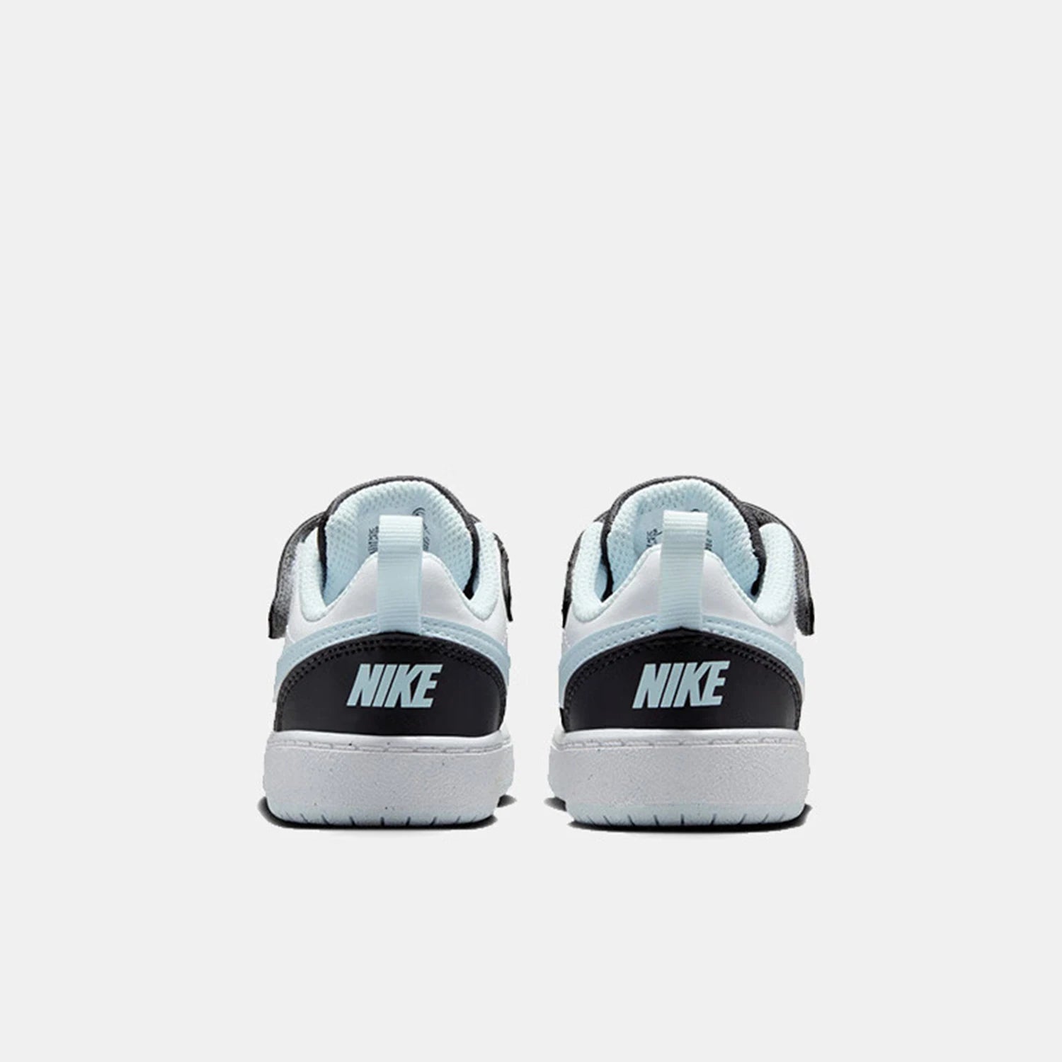 Nike véritable COURT bébé Velcro sport décontracté chaussures de planche légères HQ3263-060