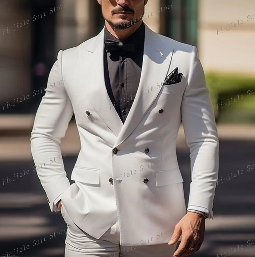 Vert armée hommes affaires Occasion formelle Tuxedos marié Groomsman fête de mariage bal mâle costume 2 pièces ensemble Blazer pantalon
