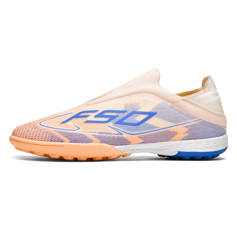 Chaussures de football pour hommes et femmes, crampons FG/TF, bottes de football originales professionnelles, pour entraînement sur gazon et en salle, baskets unisexes antidérapantes