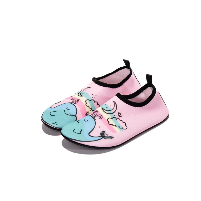 Chaussettes de natation pour enfants, Sport aquatique, plage, fines, multi-imprimés, antidérapantes, Fitness, Yoga, danse, natation, Surf, plongée, chaussures sous-marines