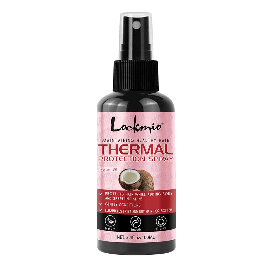 Spray de Protection thermique pour cheveux, sérum de Protection thermique, protège les cheveux contre les UV endommagés, après-shampooing hydratant pour femmes