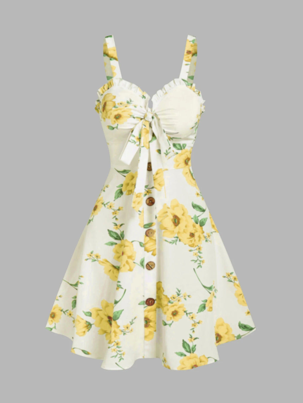 Fur sNuremberg-Robe de vacances à imprimé floral pour femmes, mini robe à volants, nœud papillon, fête dans le jardin, éducatif, été, 2025