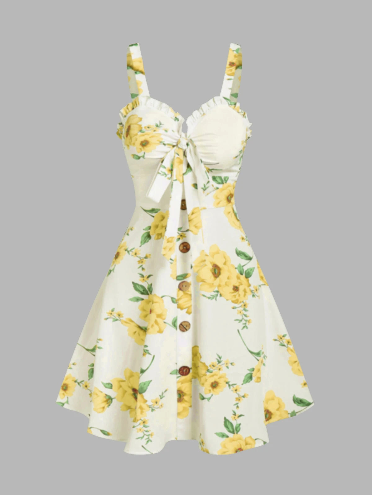 Fur sNuremberg-Robe de vacances à imprimé floral pour femmes, mini robe à volants, nœud papillon, fête dans le jardin, éducatif, été, 2025