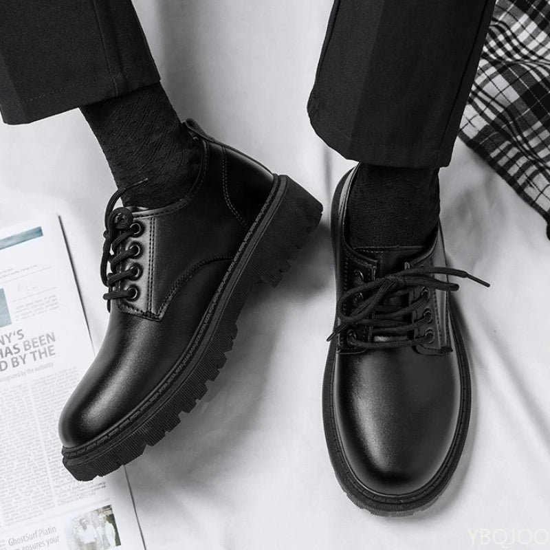Bureau d'affaires vêtements de cérémonie décontracté à lacets chaussures pour hommes printemps et automne mode nouveau respirant anti-dérapant chaussures pour hommes 2026