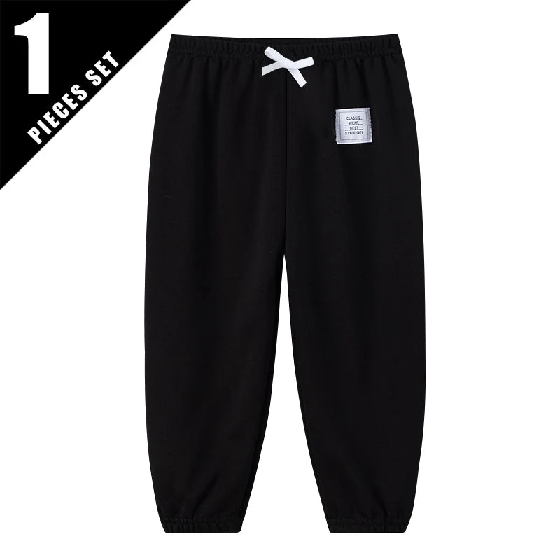 Short à Bretelles Solides pour Enfant Garçon et Fille, Pantalon Joker Confortable à Taille artificiel astique, Mode Décontractée, 1/3/6 Pièces