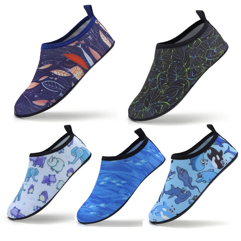 KID – chaussures de natation à semelles fines, chaussures de sol d'intérieur pour tout-petits, chaussures d'eau de plage d'été, pieds nus, chaussures de bain 20-35 #