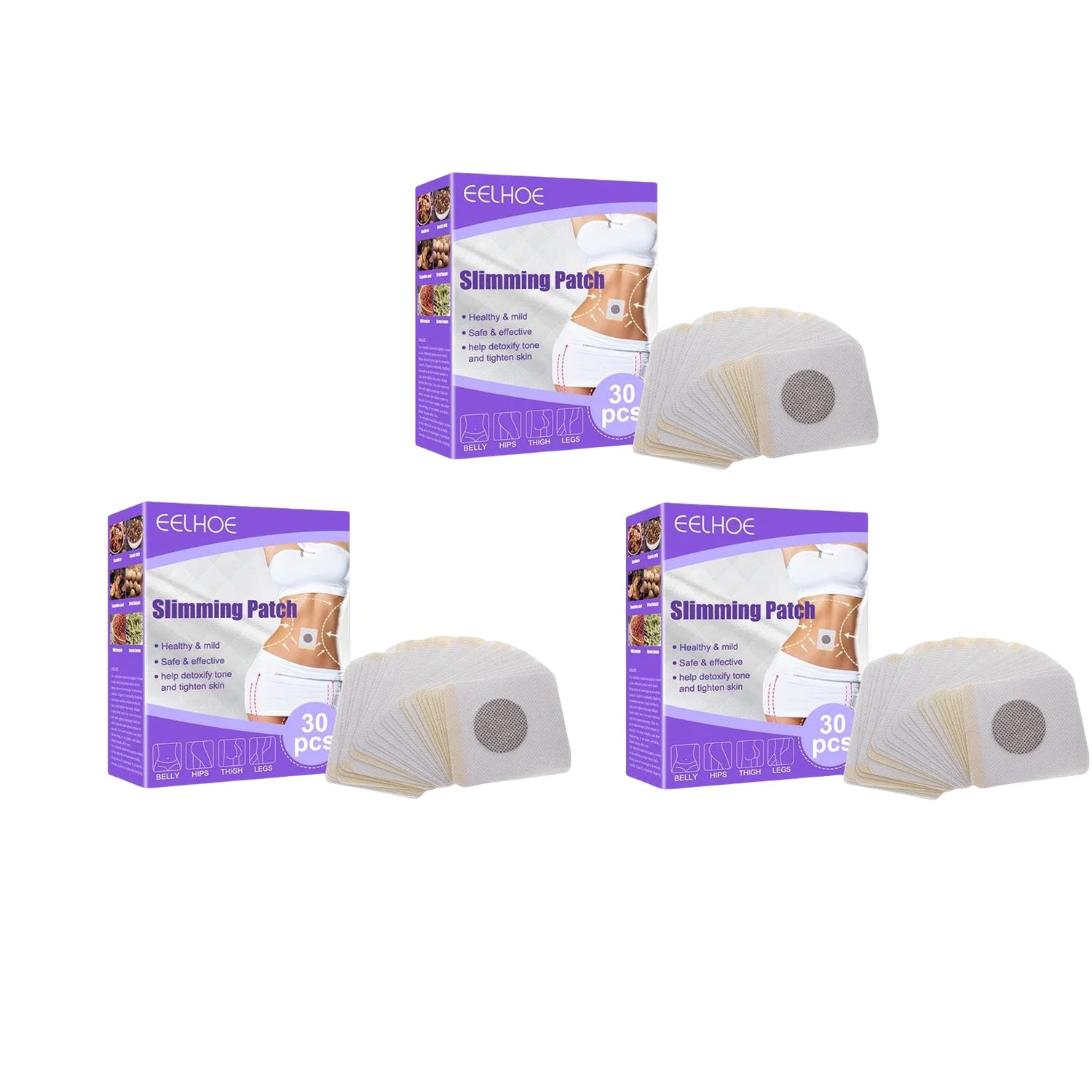 Patchs amincissants pour sculpter le corps, autocollants pour le ventre, taille grasse, nombril, brûle le corps, produits raffermissants pour perte de poids