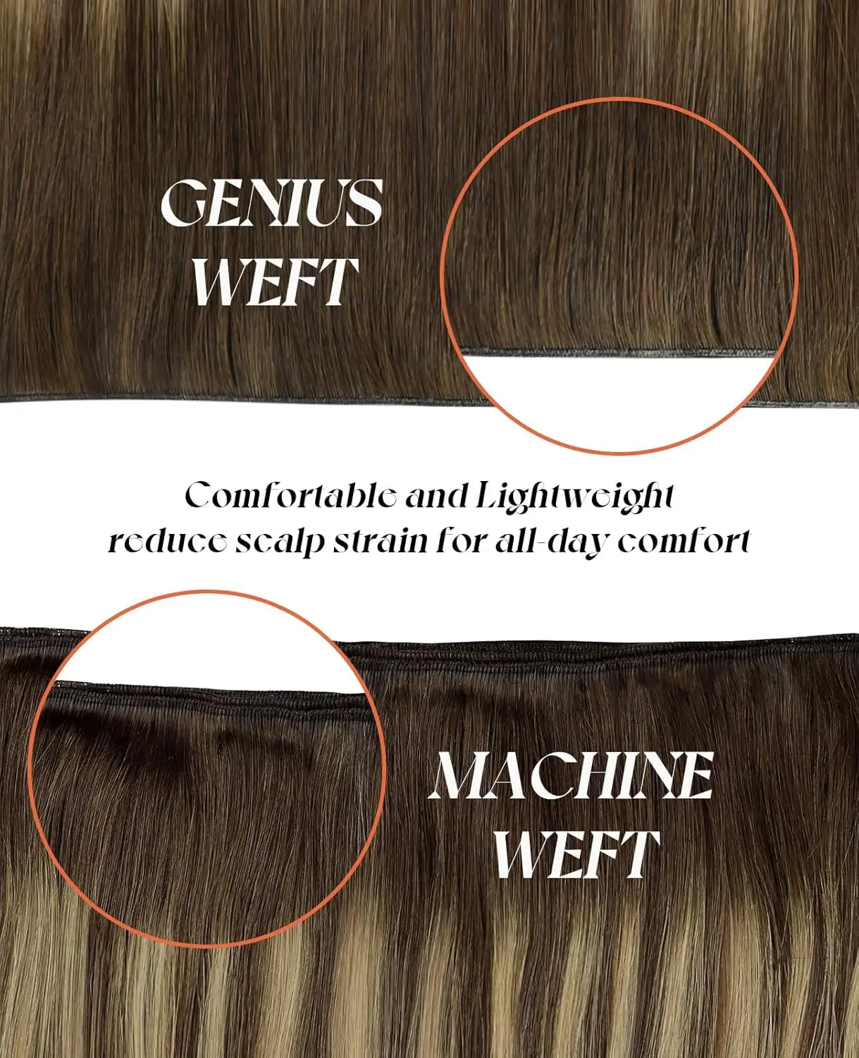 Sunny Hair Genius trame Extensions de cheveux cheveux humains coudre dans les Extensions génie trames de cheveux humains cheveux brésiliens pour les femmes
