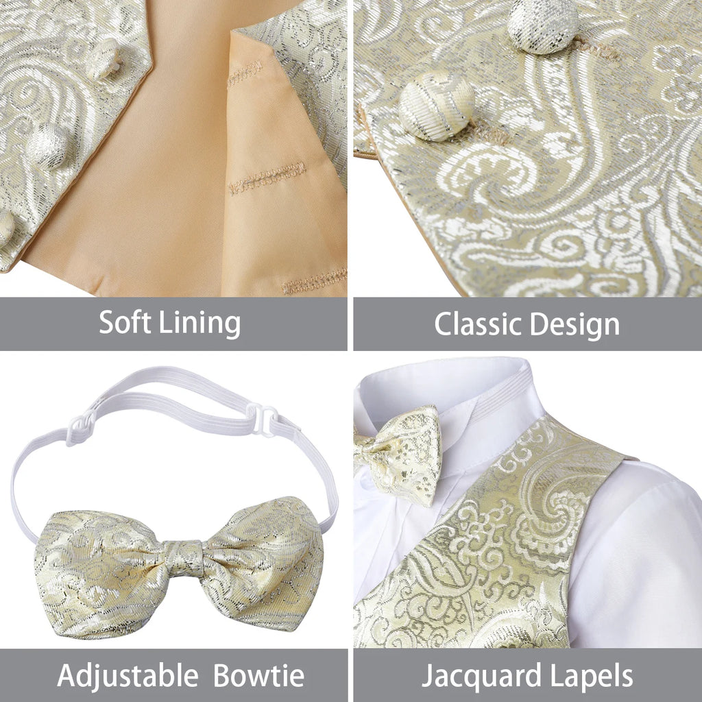 Tenue de baptême pour garçons, smoking pour enfants, vêtements de cérémonie de mariage pour tout-petits imbibés, ensemble formel d'hiver pour bébé
