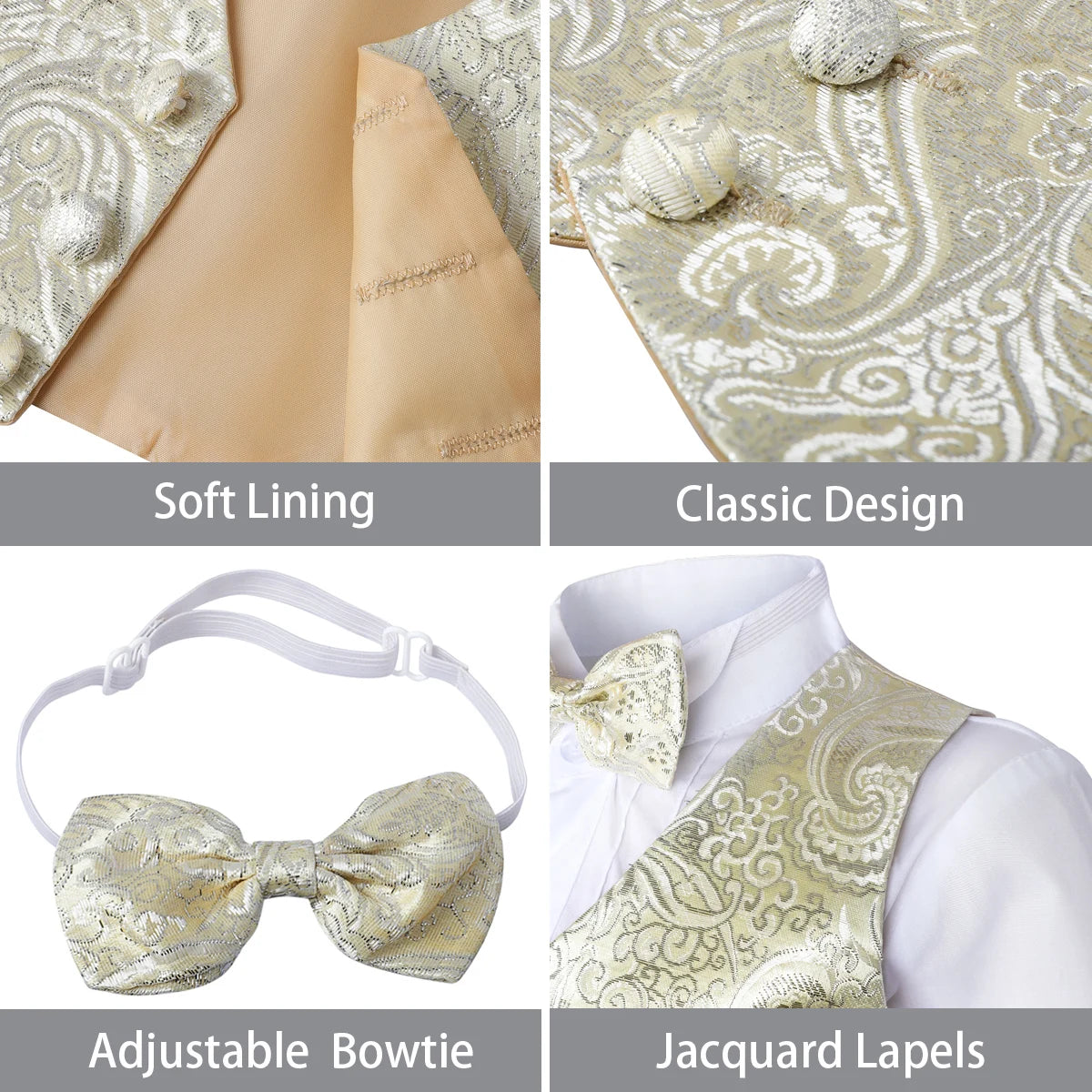Tenue de baptême pour garçons, smoking pour enfants, vêtements de cérémonie de mariage pour tout-petits imbibés, ensemble formel d'hiver pour bébé
